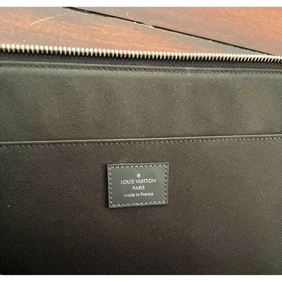 Louis Vuitton Mens' Pochette Joule GM Clutch Bag Camouflage - Picture 3 of 6